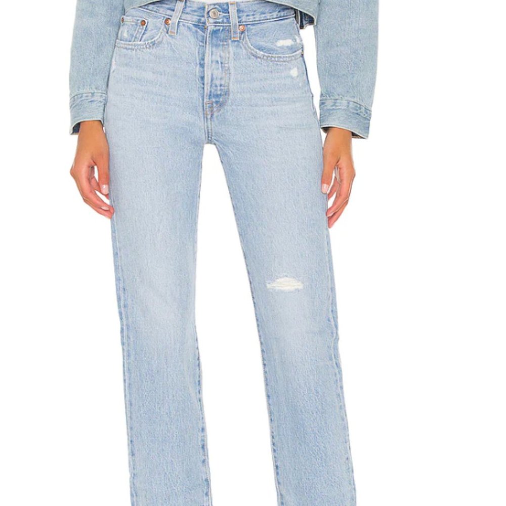 LEVI'S Wedgie Straight Ankle
